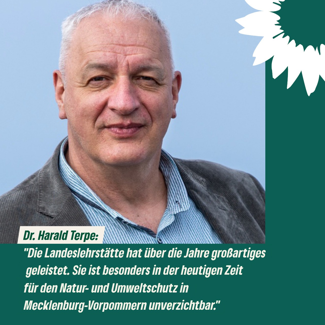 Harald Terpe gratuliert der Landeslehrstätte zum 70jährigen Bestehen