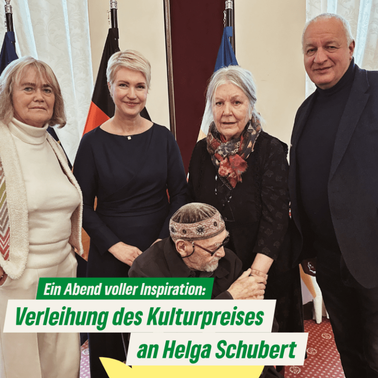 Ein Abend voller Inspiration: Verleihung des Kulturpreises an Helga Schubert