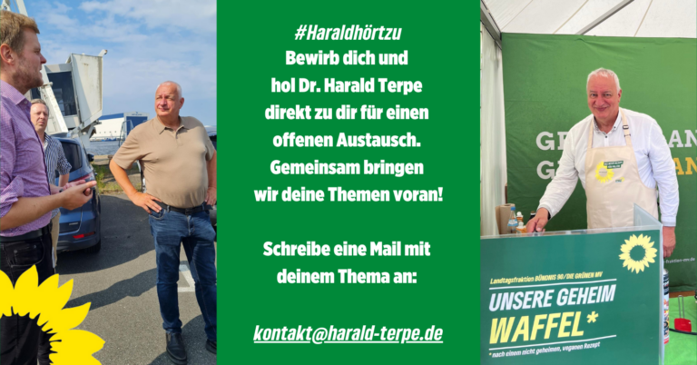 Dr. Harald Terpe kommt zu dir! 